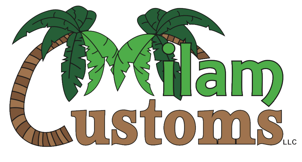 milams customs, Little river, sc, custom homes, logo